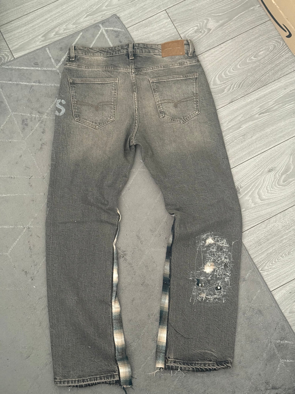 Custom Embellished Jeans - 1 of 1